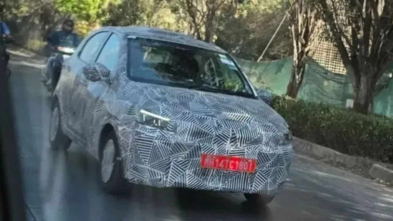 2026 Tata Tiago Ev Facelift Spied Again