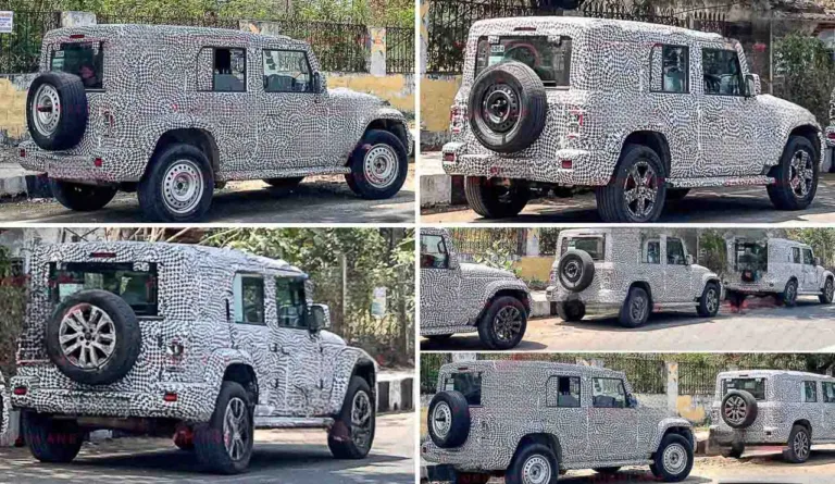 4 New Mahindra Models Spotted Together During Road Testing