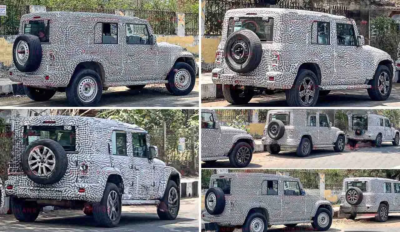 4 New Mahindra Models Spotted Together During Road Testing