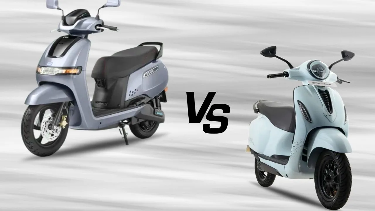 Bajaj Chetak Vs Tvs Iqube