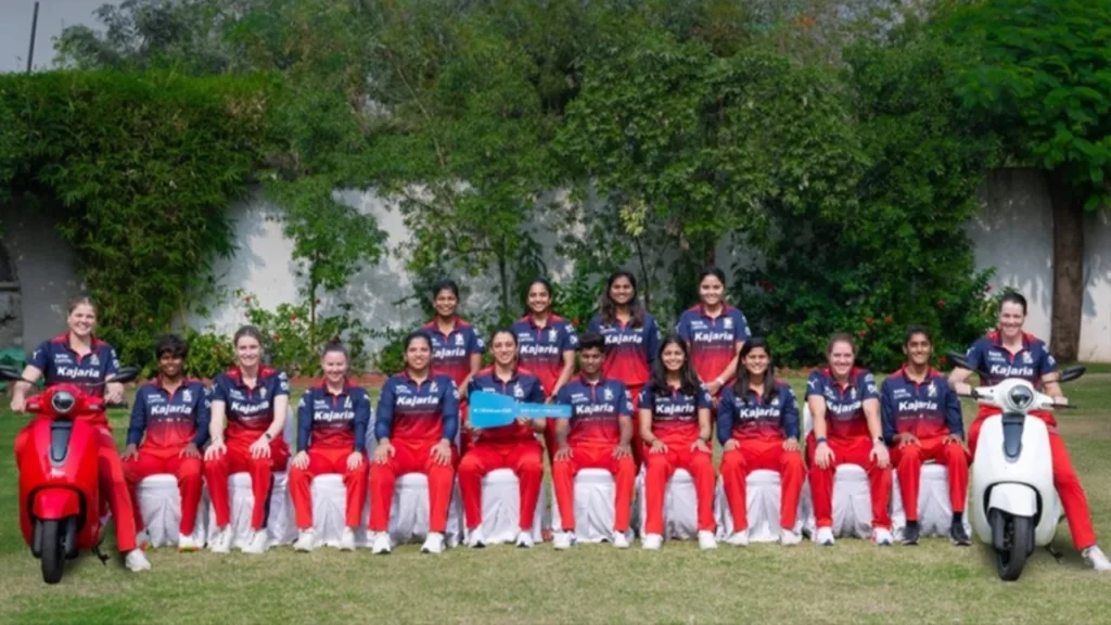Bajaj Gifts Chetak C25 E-Scooters to RCB Women After WPL Title Win