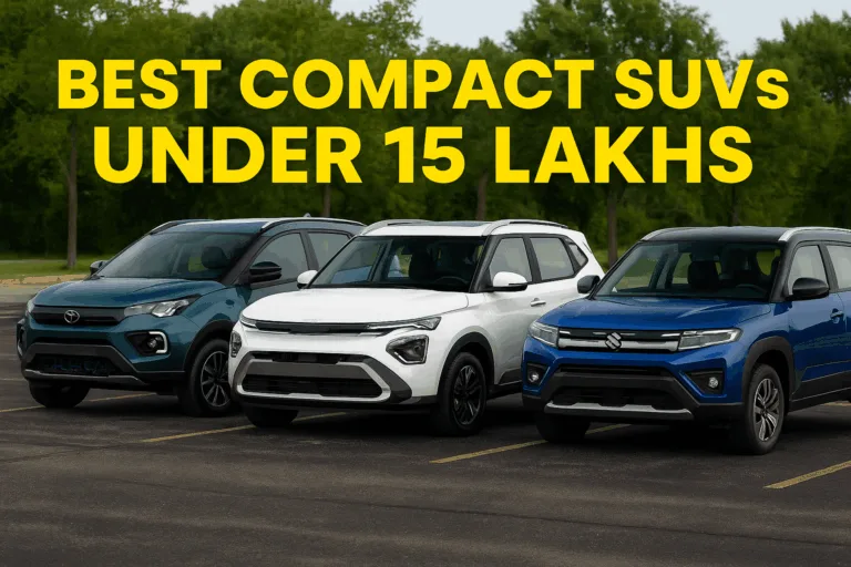 Best Compact SUVs Under Rs 15 Lakh 2026