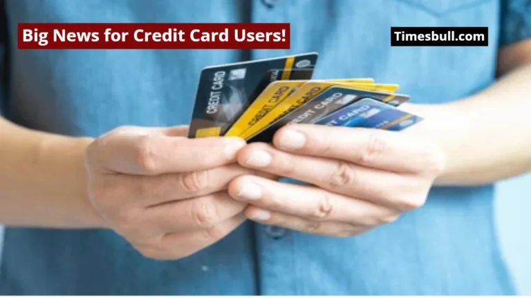 Big News for Credit Card Users
