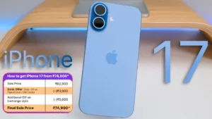 Flipkart Valentine’s Sale- Surprise Your Valentine with iPhone, Bring iPhone 17 at Just ₹74,990 in Gadgets category