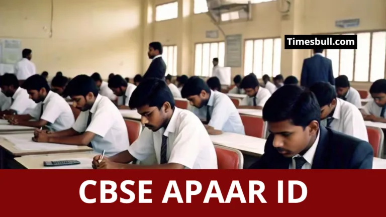CBSE APAAR ID