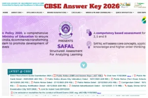 CBSE Answer Key 2026 Announced - Direct Link to Download Tier 1 Answer Key at cbse.gov.in in Education category