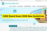 CBSE Board Exam 2026 New Guidelines
