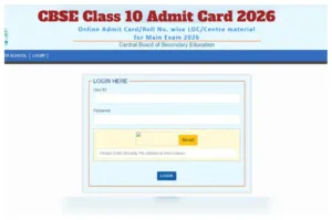 CBSE Class 10 Admit Card 2026 - How to Download Hall Ticket Via parikshasangam.cbse.gov.in