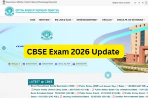 CBSE Exam 2026 Update - Class 12 Digital Checking and Class 10 Two Exam Chance in Education category