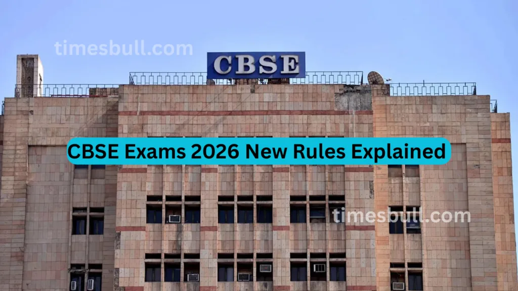 CBSE Exams 2026 New Rules Explained