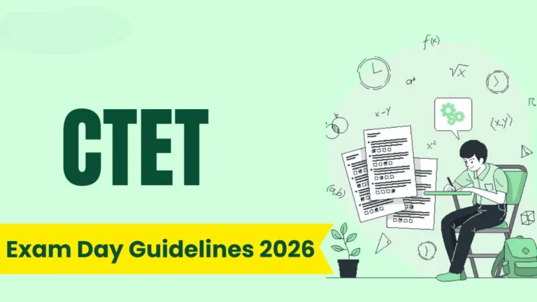 CTET 2026 Exam Day Guidelines