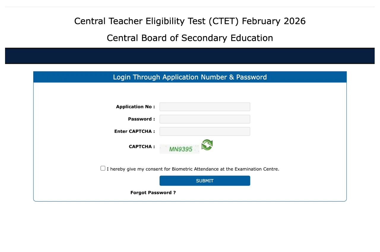 CTET Exam Date 2026: Admit Card Download Link Active at ctet.nic.in; Exam Starts Feb 7 - Times Bull