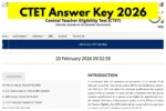 CTET Answer Key 2026 (2)