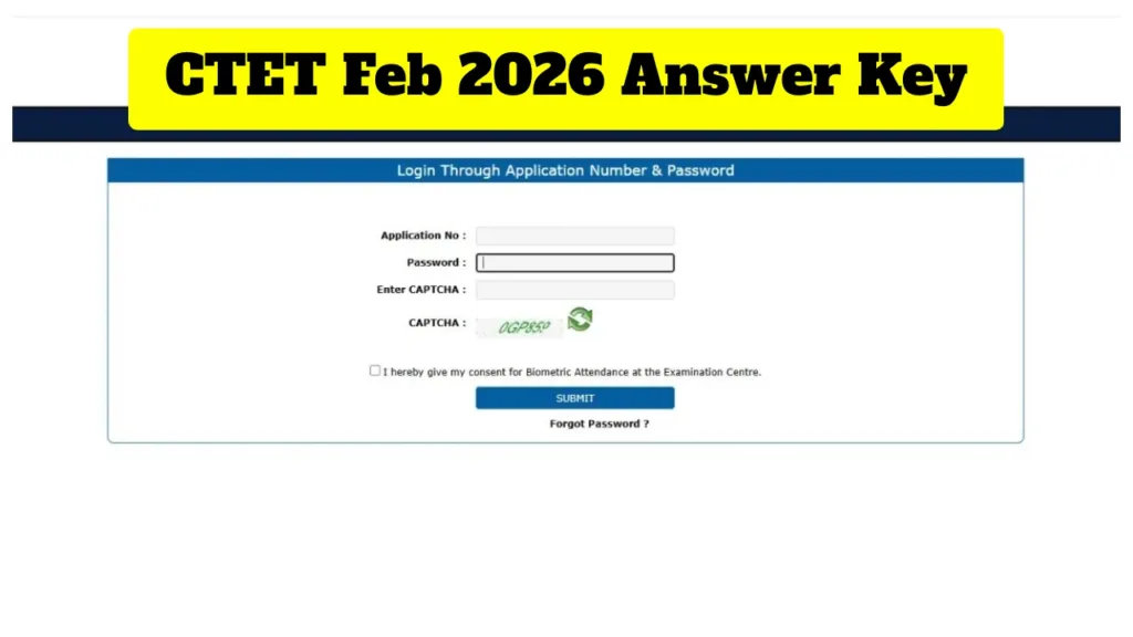 CTET Feb 2026 Answer Key Released on Feb 26? Direct Link for Paper 1 & 2 at ctet.nic.in; Marking Scheme Explained