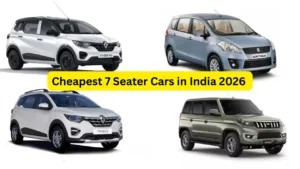 Cheapest 7 Seater Cars in India 2026 – Budget Family Options & All Detaila in Auto category