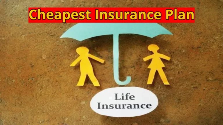 Cheapest Insurance Plan