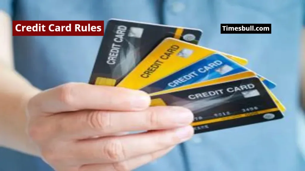 Credit Card Rules