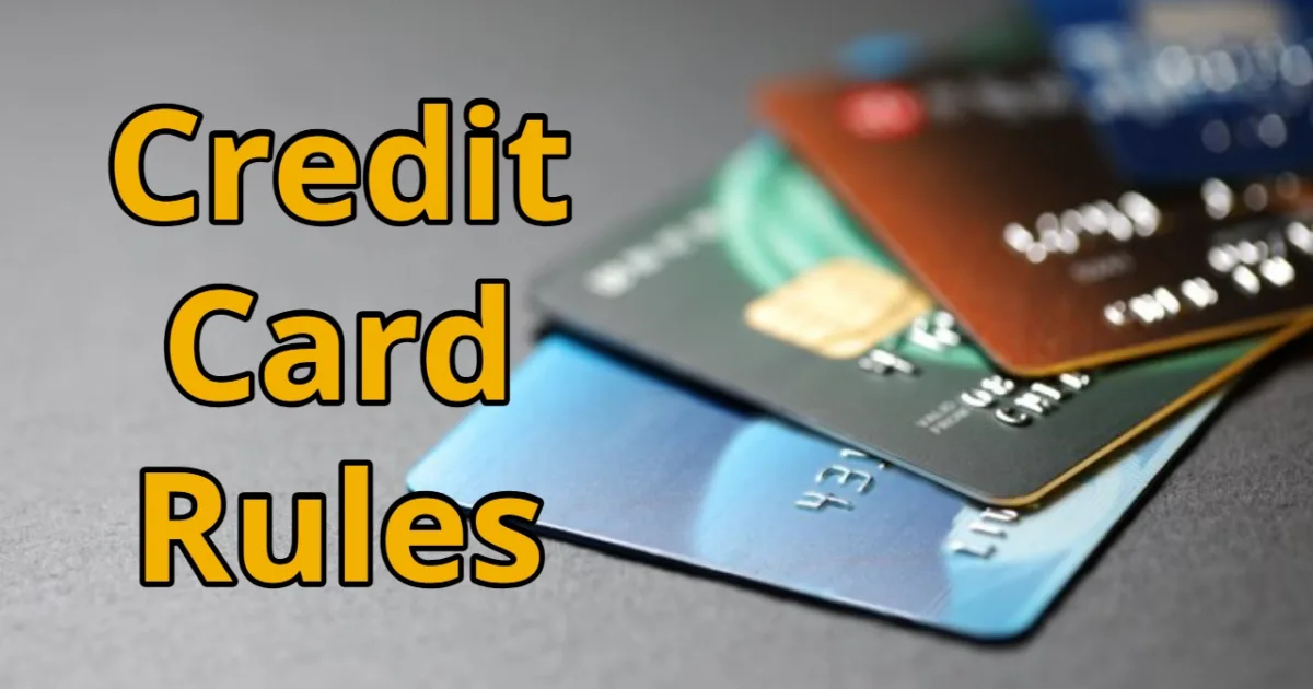 Credit Card Rules