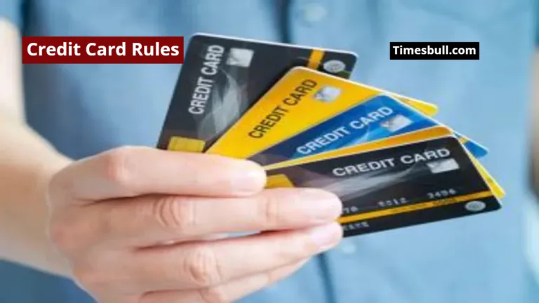 Credit Card Rules