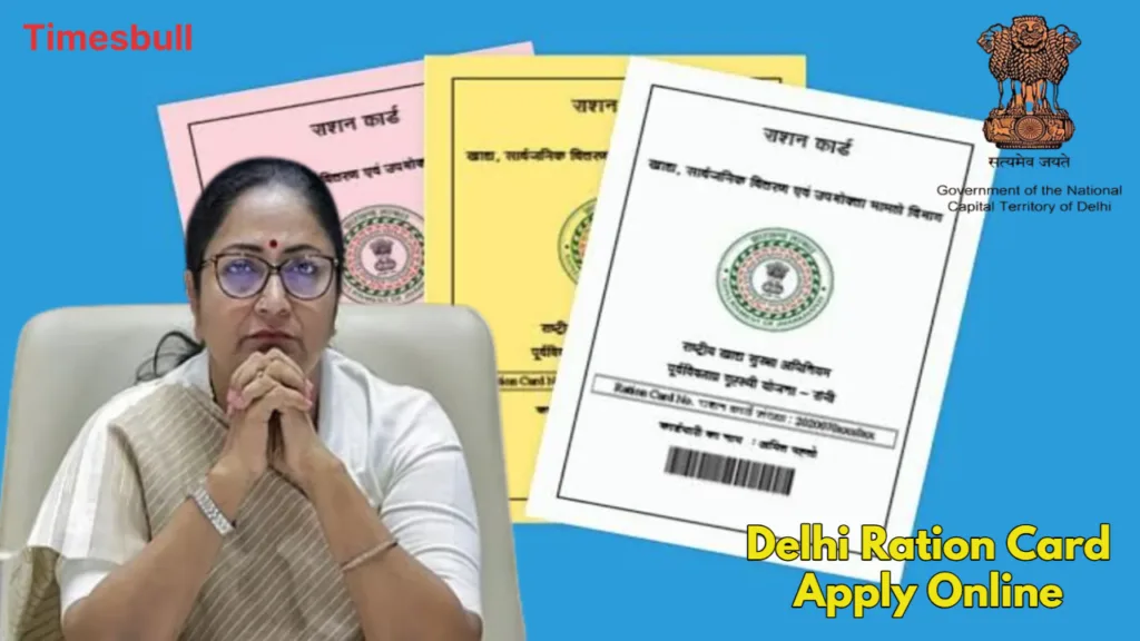 Delhi Ration Card Apply Online