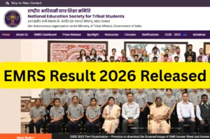 EMRS Result 2026 Released – Check Selection List Download Link nests.tribal.gov.in