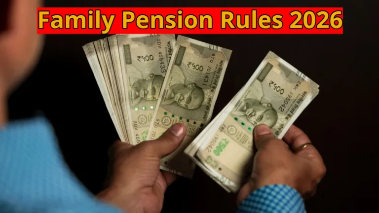 Family Pension Rules 2026