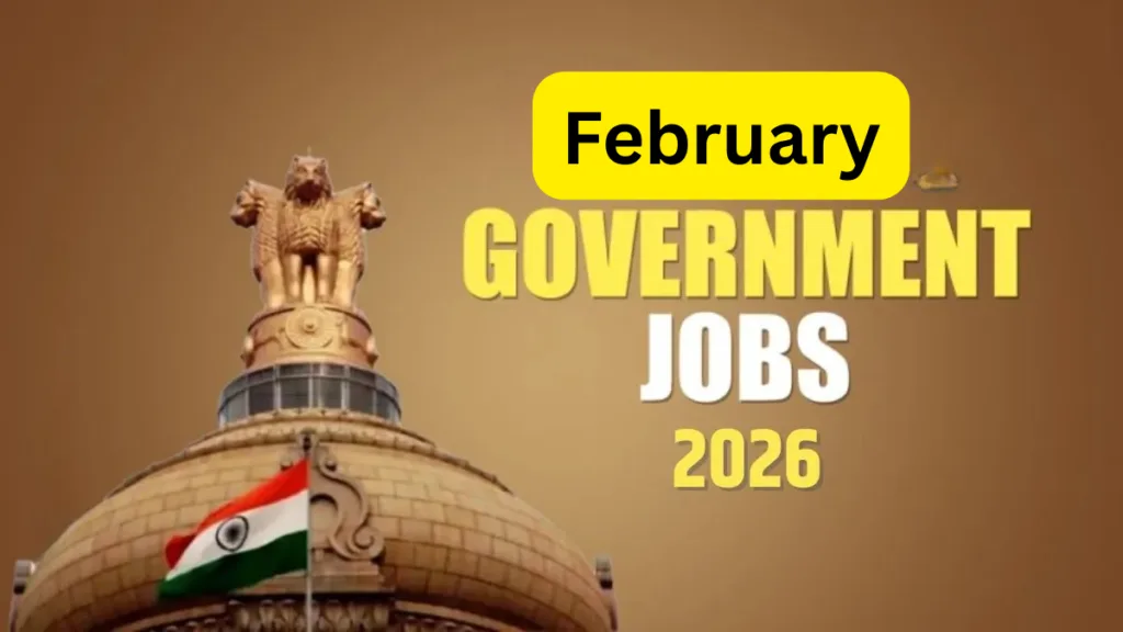 February 2026 Government Jobs Update : Major Vacancies Open for Police, Bank, Railway and Post Office Details on indiapostgdsonline.gov.in