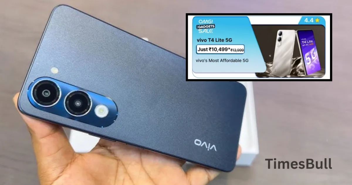 OMG Gadgets Sale 2026: Vivo T4 Lite 5G Now At Just Rs 10,000 On Flipkart, See Offers!