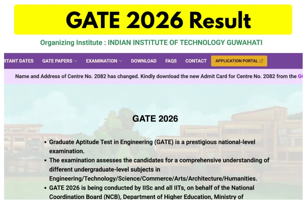 Gate 2026 Result