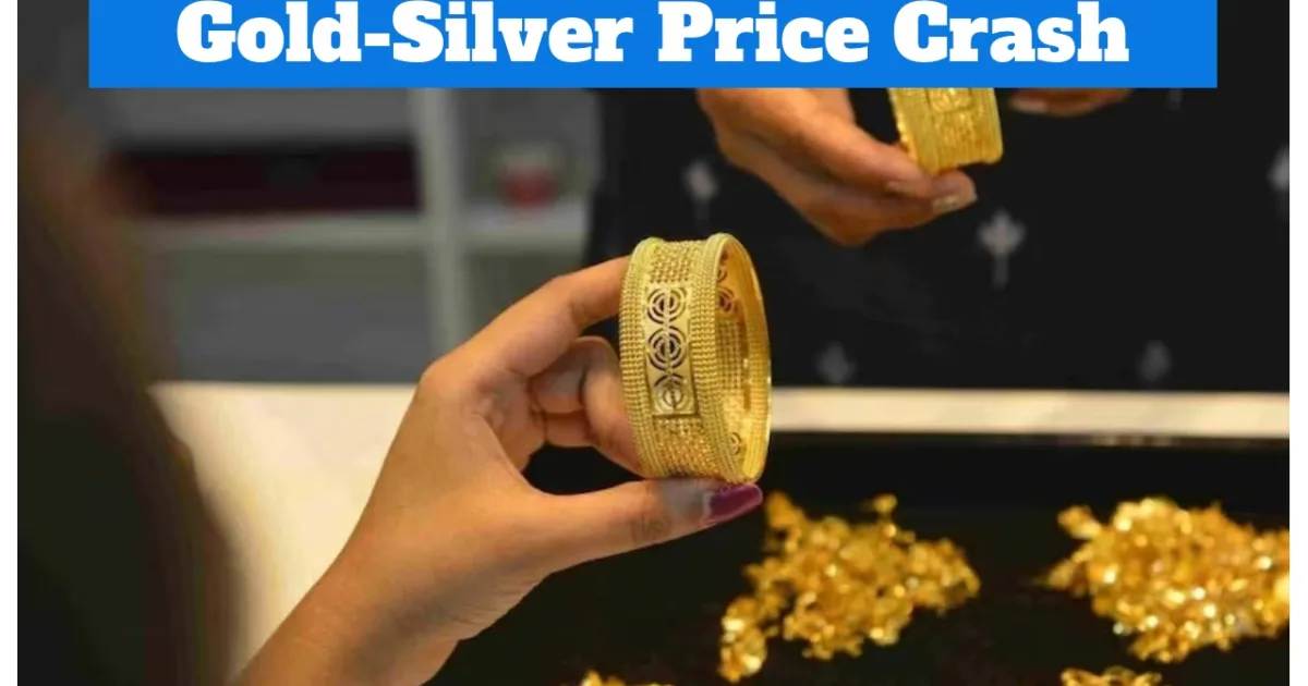 Silver Price Crash – Gold Now ₹38,000 Cheaper Than Lifetime High & Silver Drop ₹5000 on Feb 17