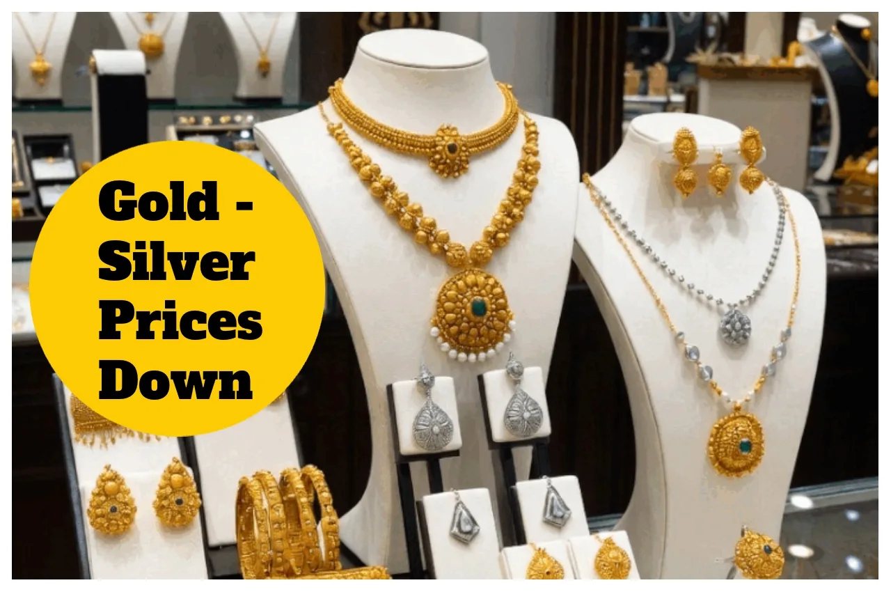 Gold – Silver Prices Down – 24K Gold Drops ₹1,175 & Silver Falls ₹5,835 on Feb 12