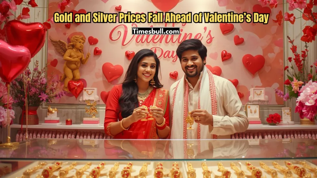 Gold and Silver Prices Fall Ahead of Valentine’s Day
