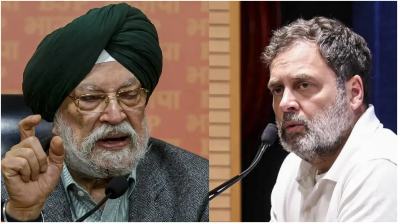 Furious Hardeep Singh Puri on Epstein Meeting Allegations, Makes Big Statement About Rahul Gandhi
