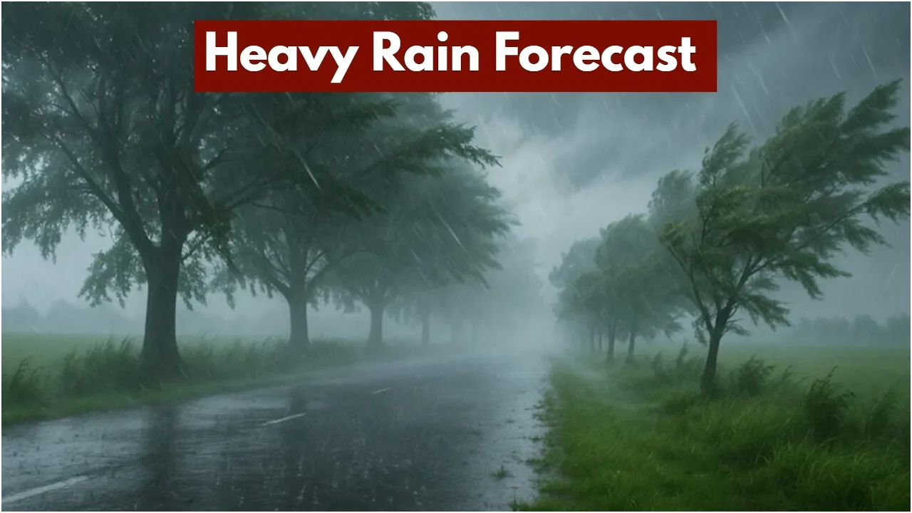 Monsoon Alert – Heavy Rain Warning Issued in These States, Thunderstorms Expected