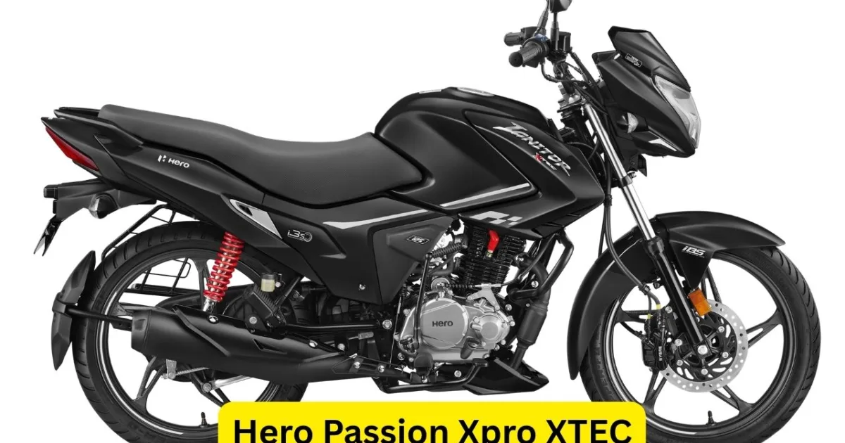 Hero Passion Xpro XTEC –  A stylish commuter bike that offers the perfect combination of mileage, power and technology