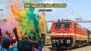 Holi Special Trains List 2026: 26 Special Trains Between Delhi and Kolkata – Check Details & Routes in latest news category