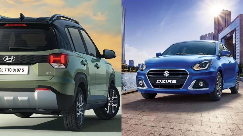 Hyundai Exter vs Maruti Suzuki Dzire – SUV Style or Sedan Comfort – Which is the better family car