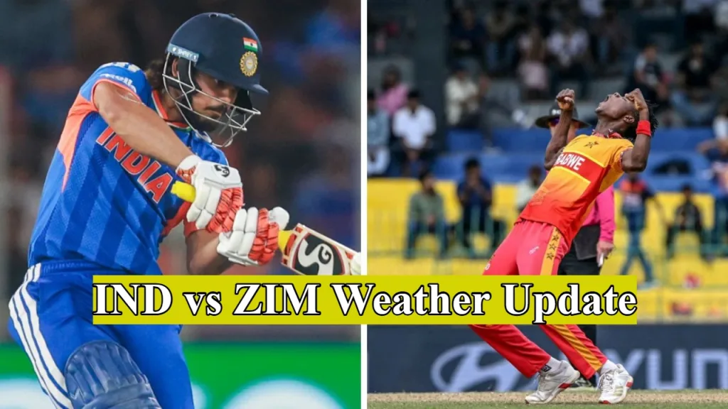 IND vs ZIM Weather Update:  भारत-जिम्बाब्वे मैच में मौसम का हाल, बारिश या साफ आसमान, जानें हर डिटेल