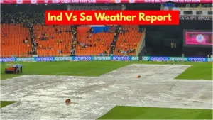 Ind Vs Sa - Rain Threatens to Disrupt Match! Check the Weather Forecast in latest news category