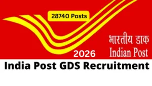 India Post GDS Recruitment 2026 Started - Apply Online for 28740 Posts indiapostgdsonline.gov.in