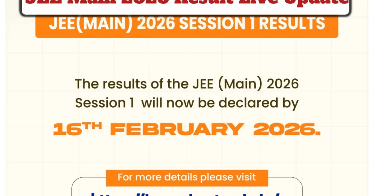 JEE Main 2026 Result Live Update – Is the Scorecard Link Active? How to Download Final Answer Key at jeemain.nta.nic.in
