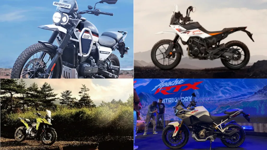 TVS Apache RTX 300 vs KTM 250 Adventure – Which Sub-300cc ADV Is Better for You?