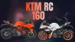 KTM RC 160 New Colours 2026 – Launched in Electronic Orange Matte and Ceramic White Matte