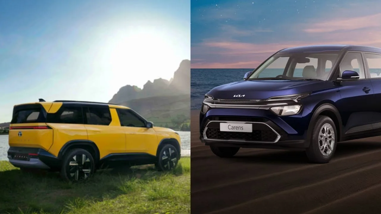 Kia Carens Vs Tata Sierra (2)