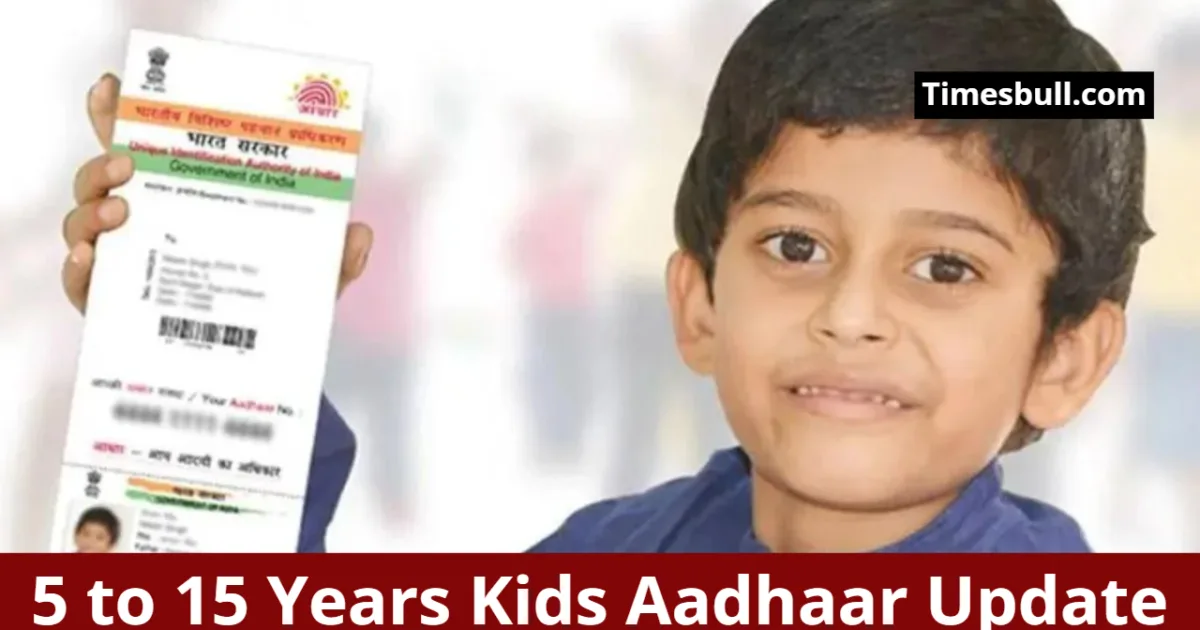 Child Aadhaar Update