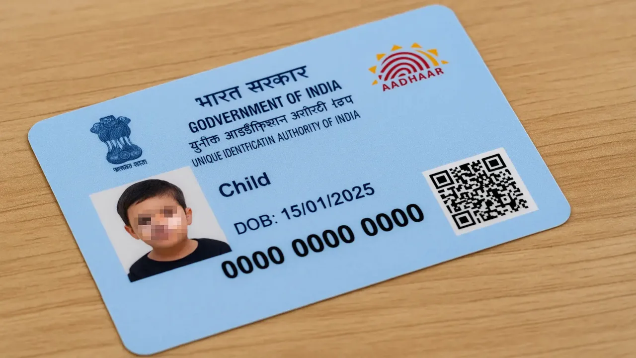 Child Aadhaar Update Process