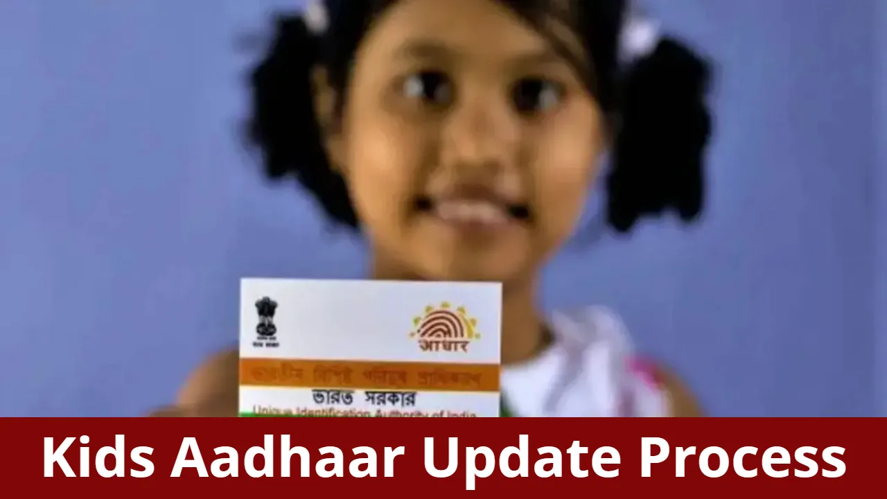 Child Aadhaar Update Process