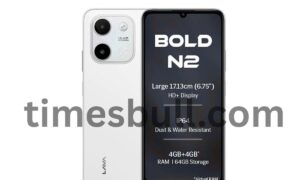 Lava Bold N2 phone