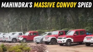 Mahindra Test Mule Convoy Spotted - New Scorpio N, Thar Facelift, Vision S & Pik Up Revealed
