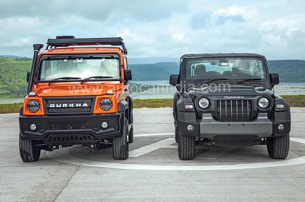 Mahindra Thar Electric vs Force Gurkha Electric – Off-Road Range & Capability Comparison